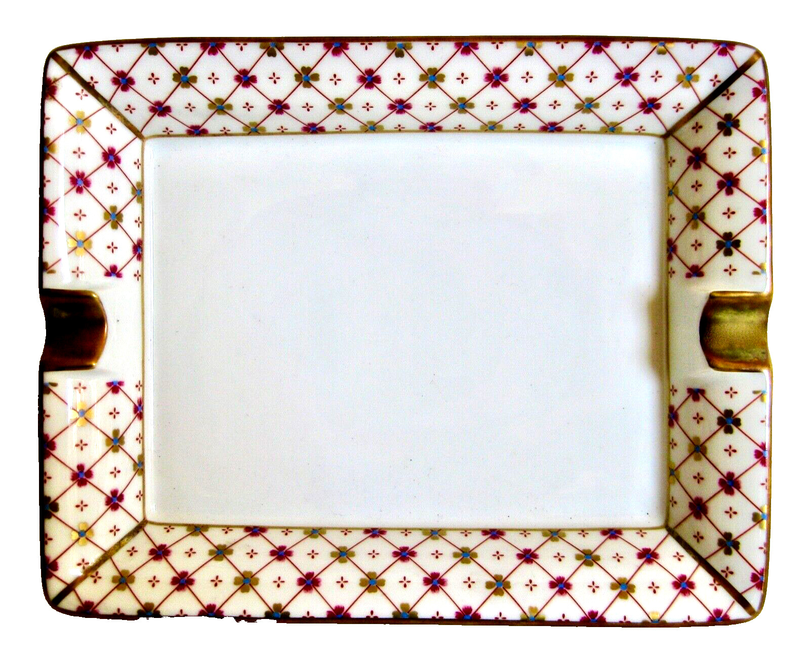Richard Ginori Hermes-Style Italian Art Deco Gilt Cigar Ashtray - Mint Condition Richard Ginori Hermes-Style Italian Art Deco Gilt Cigar Ashtray - Mint Condition