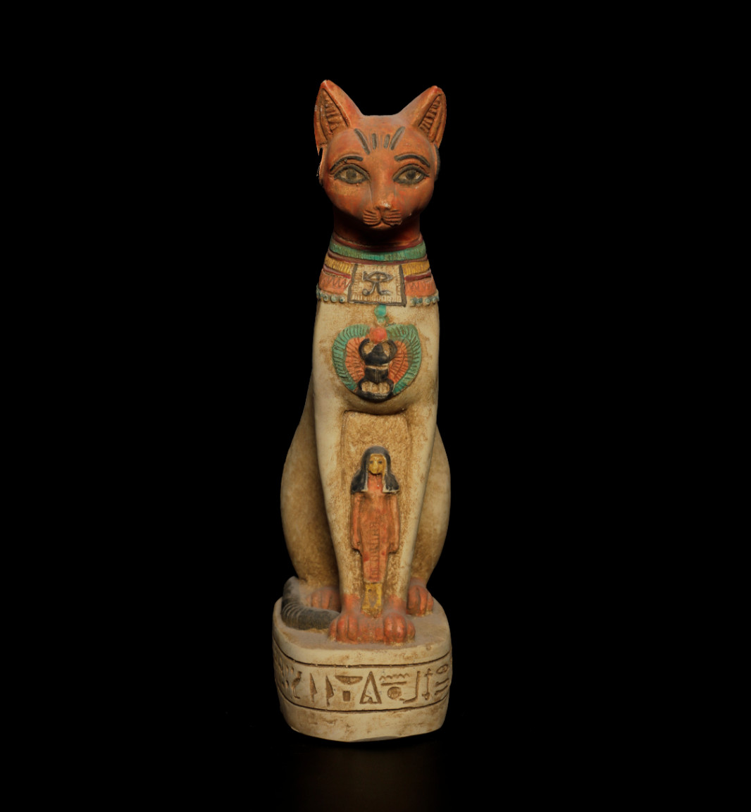 Authentic Ancient Egyptian Antique Rare Goddess Bastet Statue Figurine BC Authentic Ancient Egyptian Antique Rare Goddess Bastet Statue Figurine BC