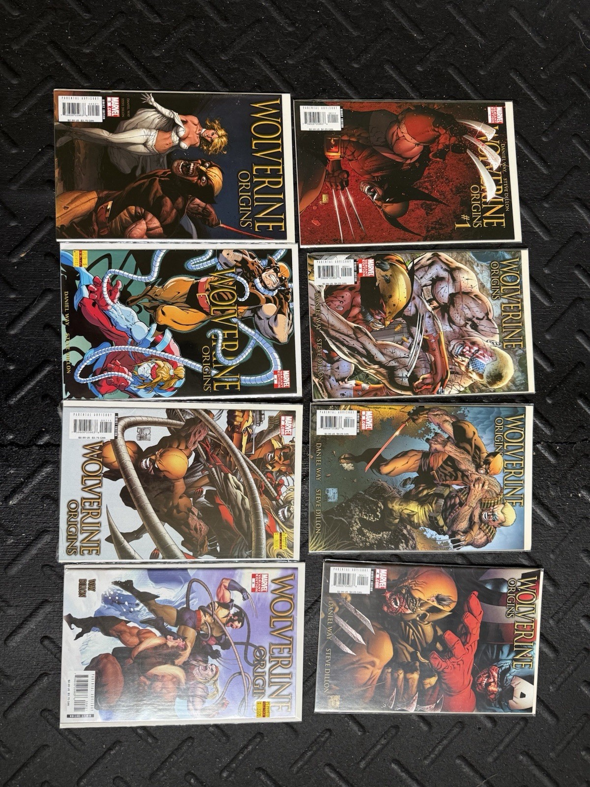 Wolverine Origins 1-8 Lot Multiple Variants