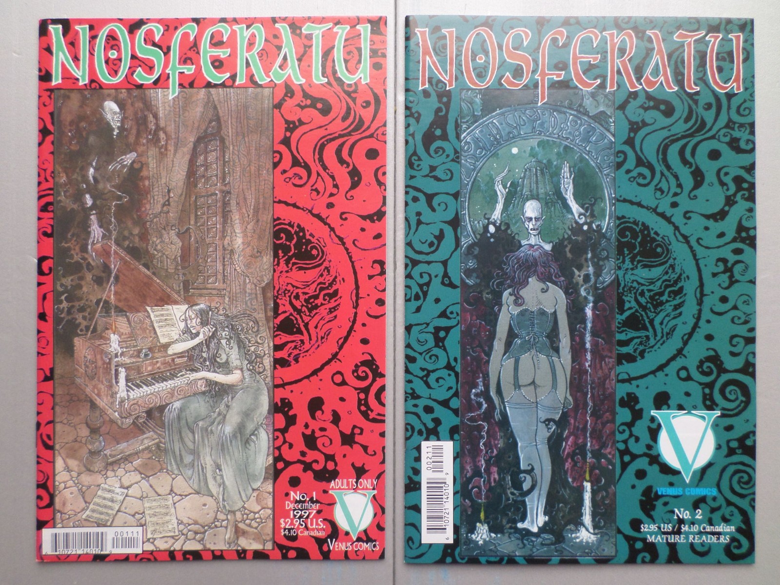 Nosferatu Death Mass 1-4 .......... 1998 Venus set Nosferatu Death Mass 1-4 .......... 1998 Venus set
