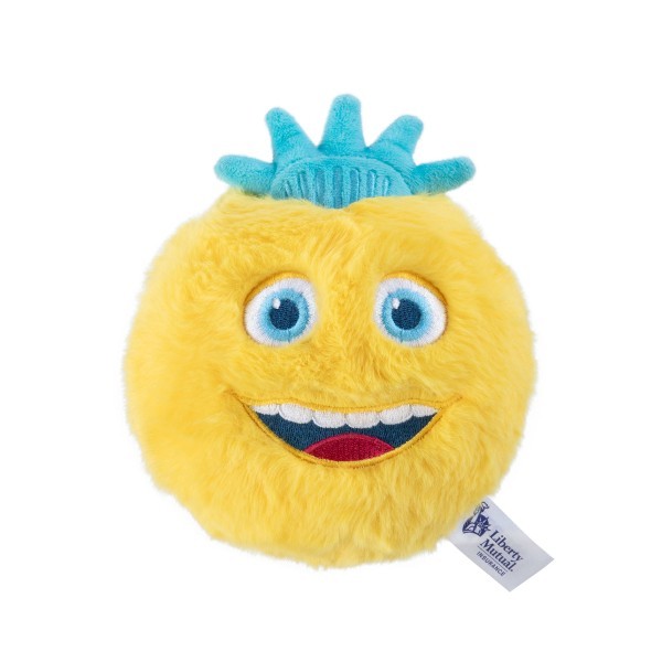 Liberty Biberty 5" Plush Yellow NWT Liberty Mutual Brand NEW Sealed 2026 Liberty Biberty 5" Plush Yellow NWT Liberty Mutual Brand NEW Sealed 2026
