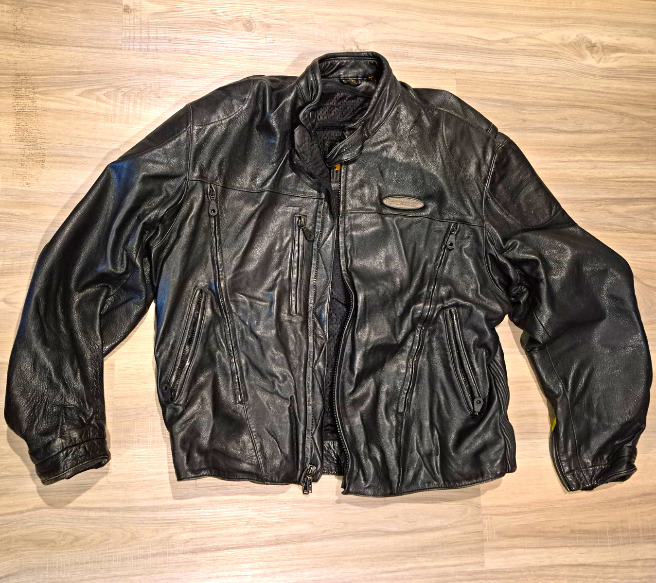 Harley-Davidson "An American Legend" leather motorcycle biker jacket 2XL Harley-Davidson "An American Legend" leather motorcycle biker jacket 2XL