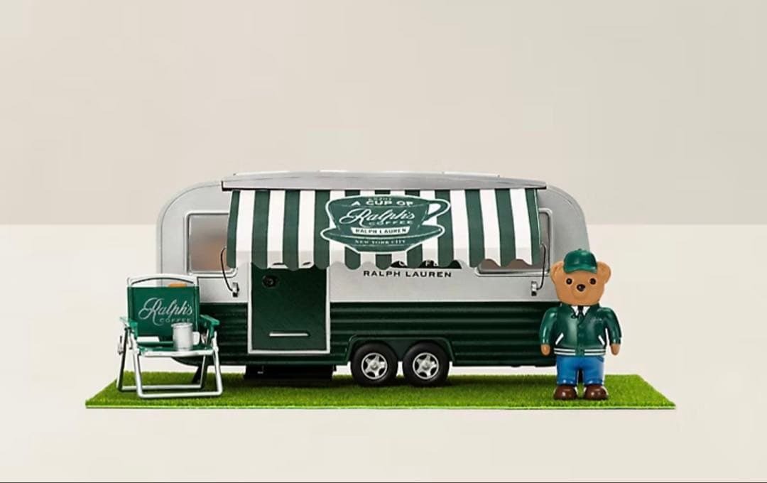 Ralph's Coffee Camper Van Mooncake Set Polo Bear New Ralph's Coffee Camper Van Mooncake Set Polo Bear New