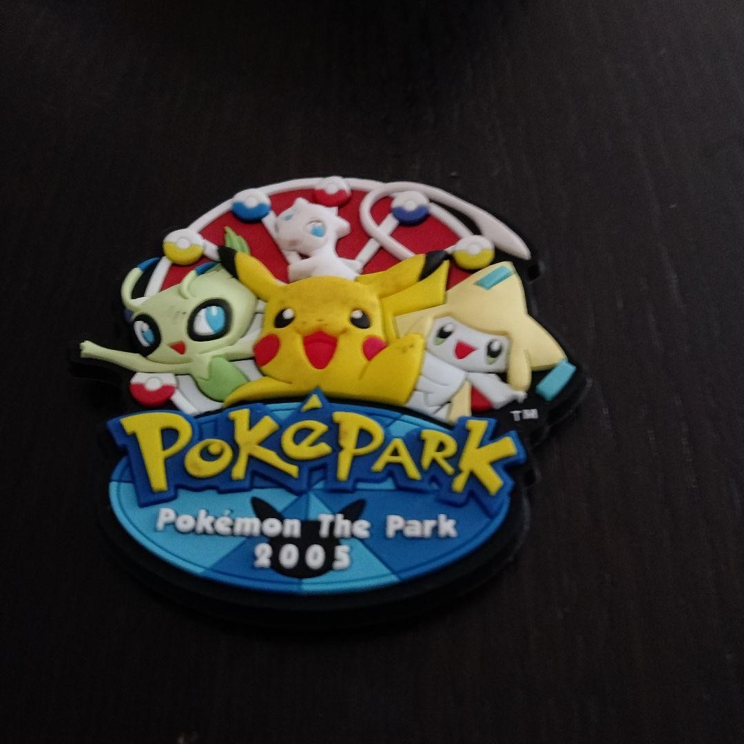 PokePark 2005 Rubber Magnet Pokemon Pikachu Celebi Jirachi Mew PokePark 2005 Rubber Magnet Pokemon Pikachu Celebi Jirachi Mew