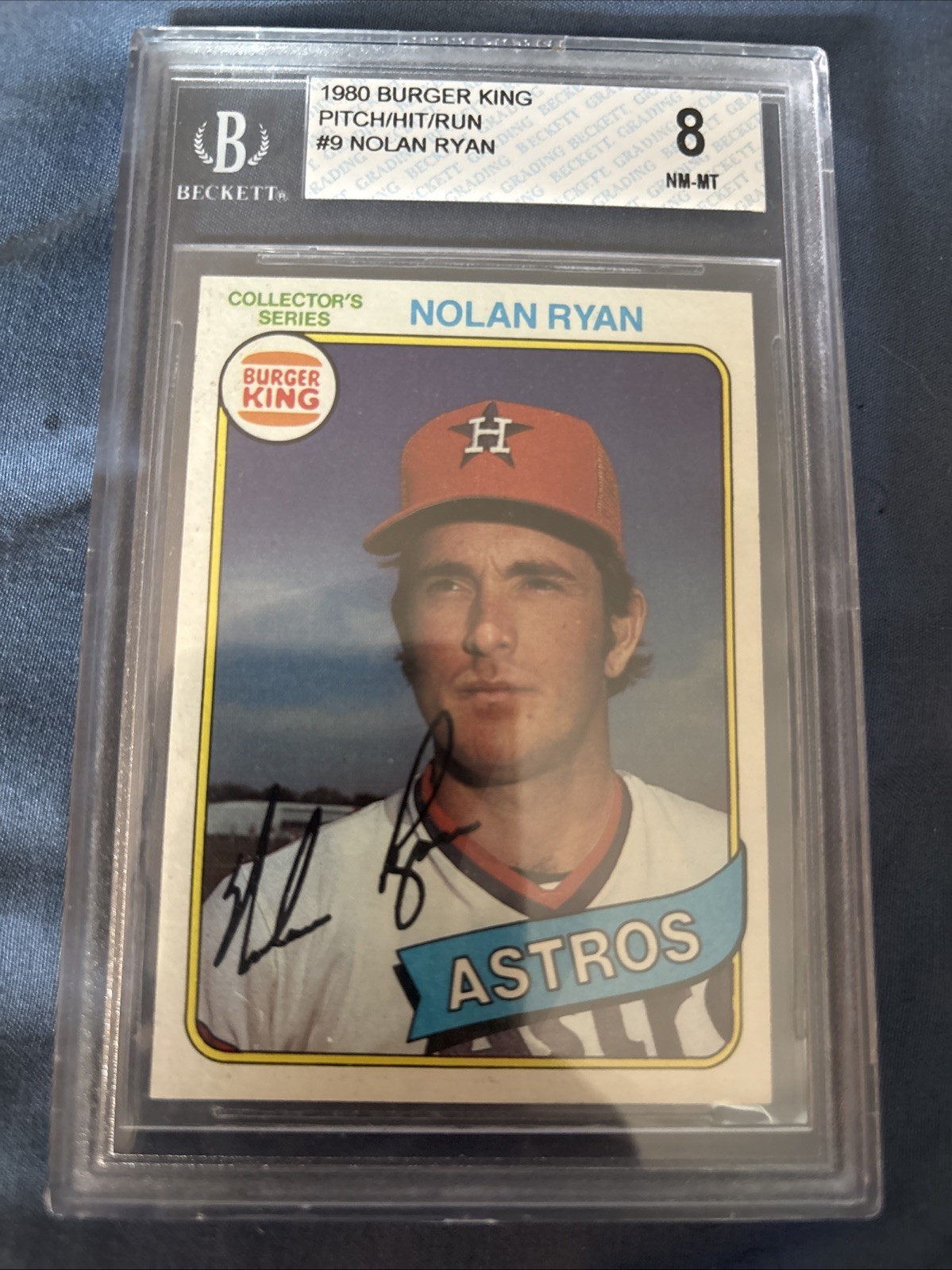 ✅NOLAN RYAN 1980 TOPPS BURGER KING PITCH HIT RUN #9 BVG 8 BECKETT HOF CENTERED✅ ✅NOLAN RYAN 1980 TOPPS BURGER KING PITCH HIT RUN #9 BVG 8 BECKETT HOF CENTERED✅