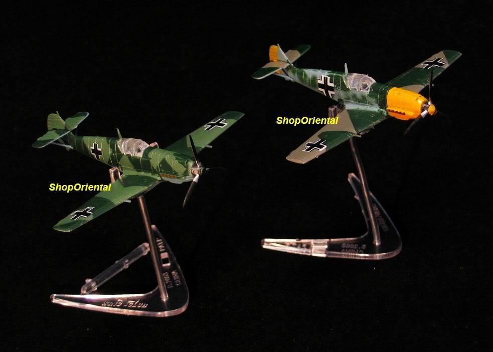 BANDAI WING CLUB WW2 GERMAN Fighter 1:144 Messerschmitt BF-109 ME-109 WC_E3+E7 BANDAI WING CLUB WW2 GERMAN Fighter 1:144 Messerschmitt BF-109 ME-109 WC_E3+E7