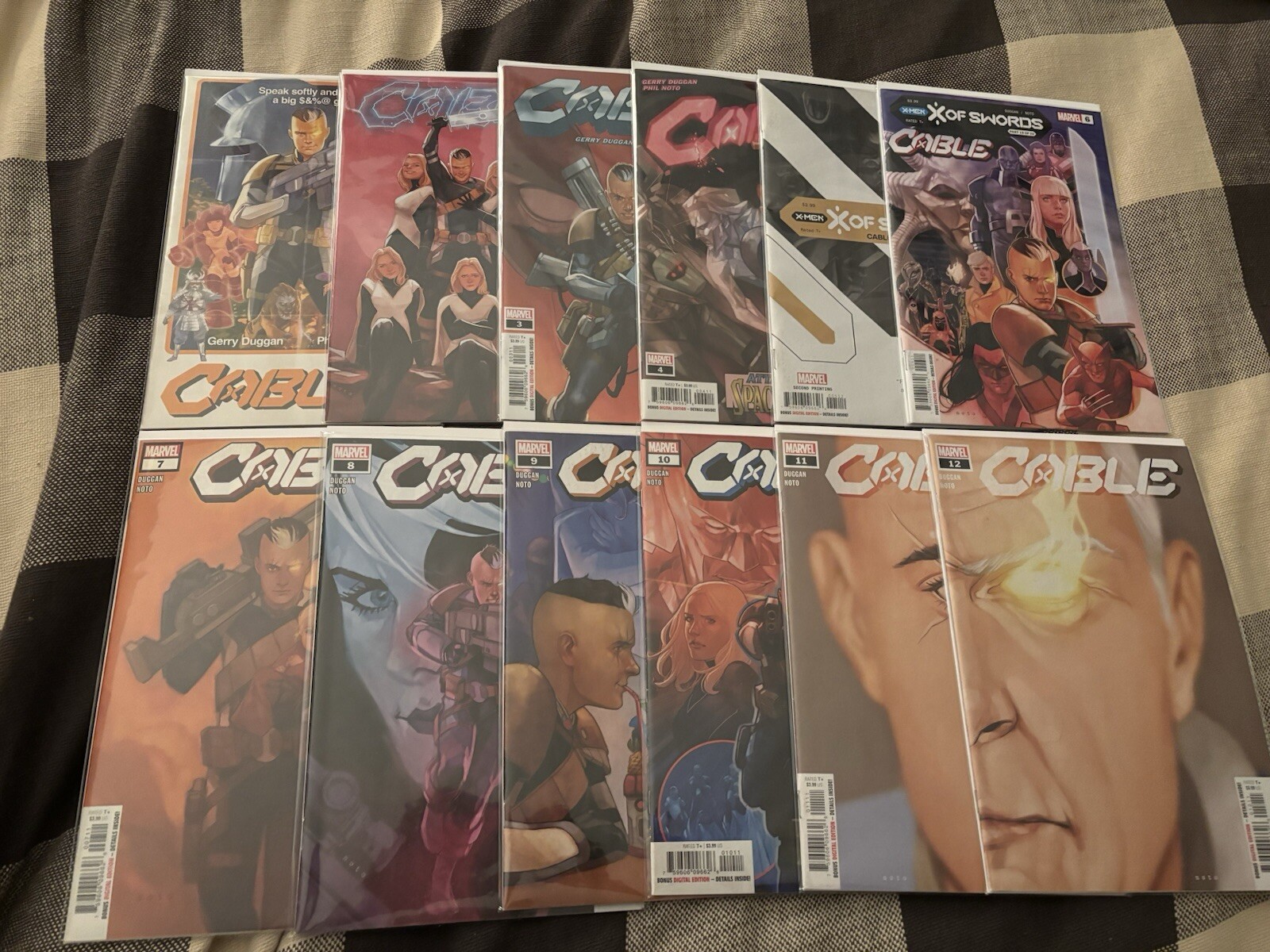 Cable #1-12 Complete Set (2020-2021) Marvel Comics Cable #1-12 Complete Set (2020-2021) Marvel Comics
