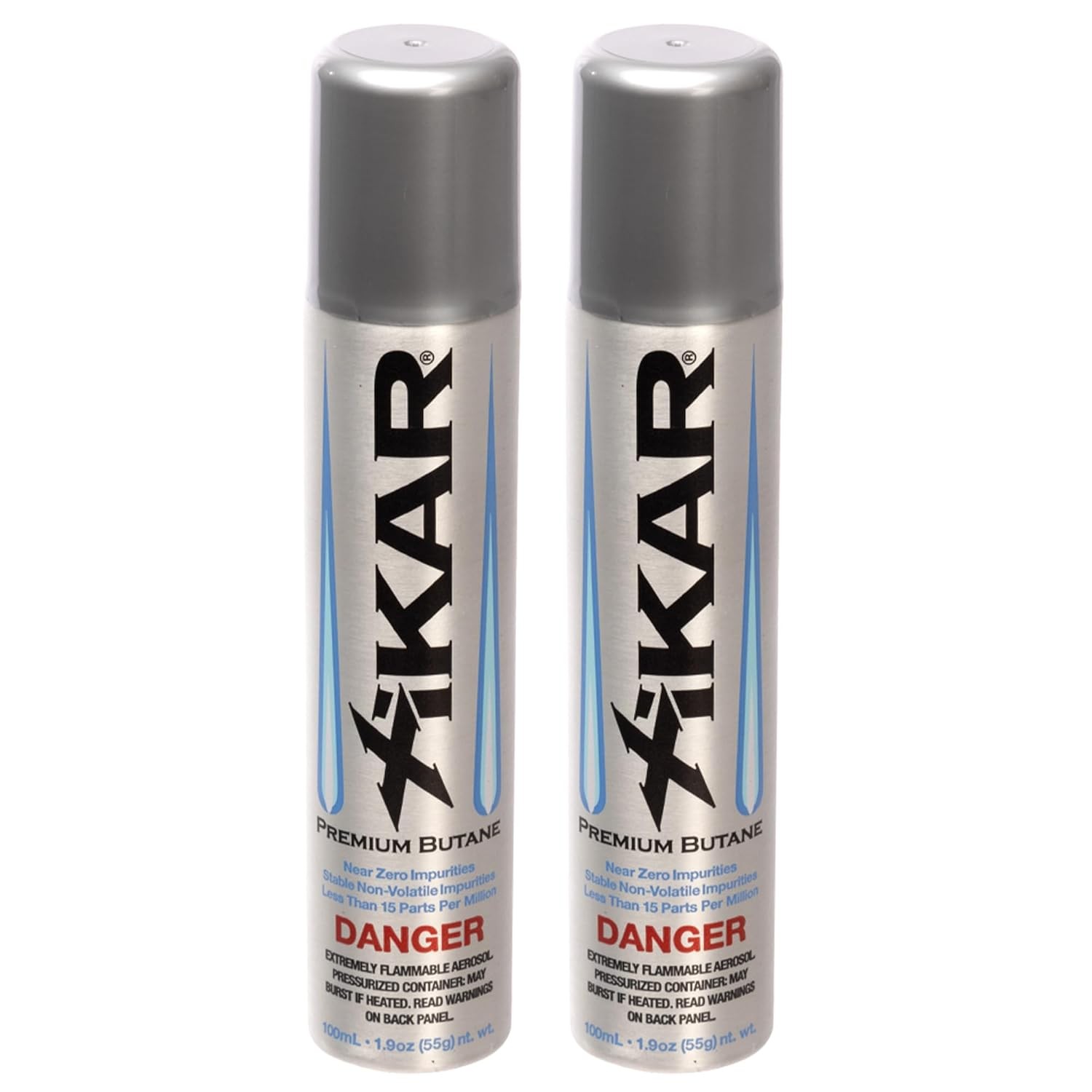 Xikar Purofine Butane Fuel Refill 100ml Canisters 3.38 fl oz 2 Pack Butane Xikar Purofine Butane Fuel Refill 100ml Canisters 3.38 fl oz 2 Pack Butane