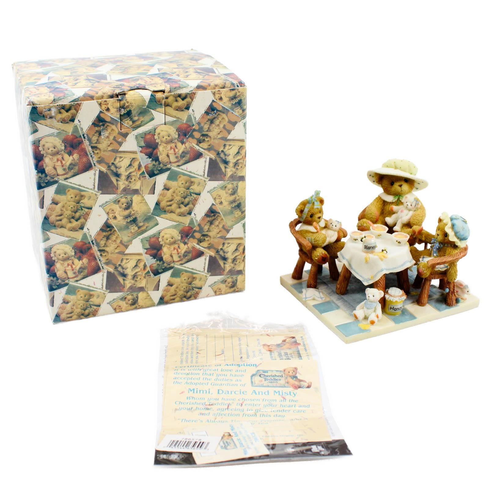 Cherished Teddies By Enesco 2000 "There's Always Time For Friends... " 786578 Cherished Teddies By Enesco 2000 "There's Always Time For Friends... " 786578