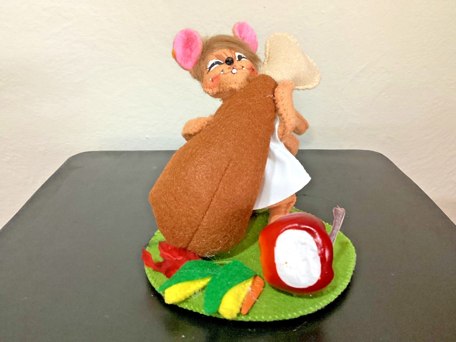 2015 Annalee Doll HARVEST FEAST Thanksgiving/Autumn MOUSE w/ Turkey Leg & TAGS