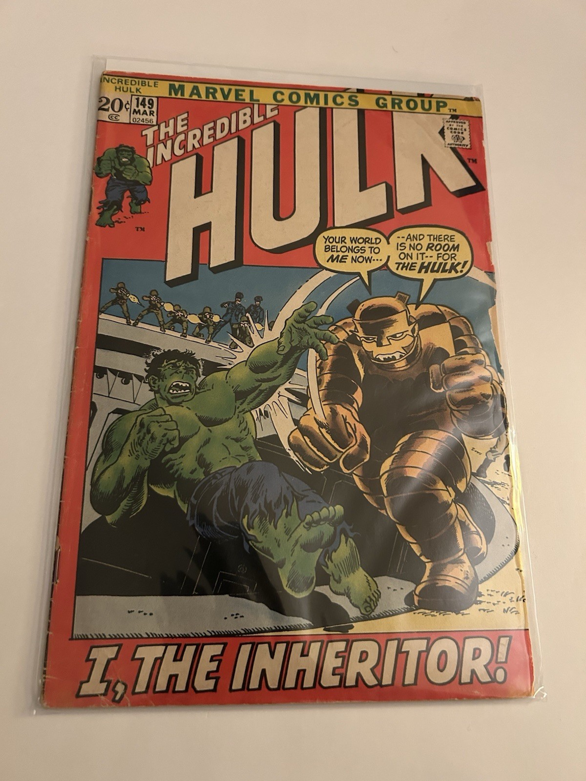 The Incredible Hulk #149 (Marvel Comics March 1972) The Incredible Hulk #149 (Marvel Comics March 1972)