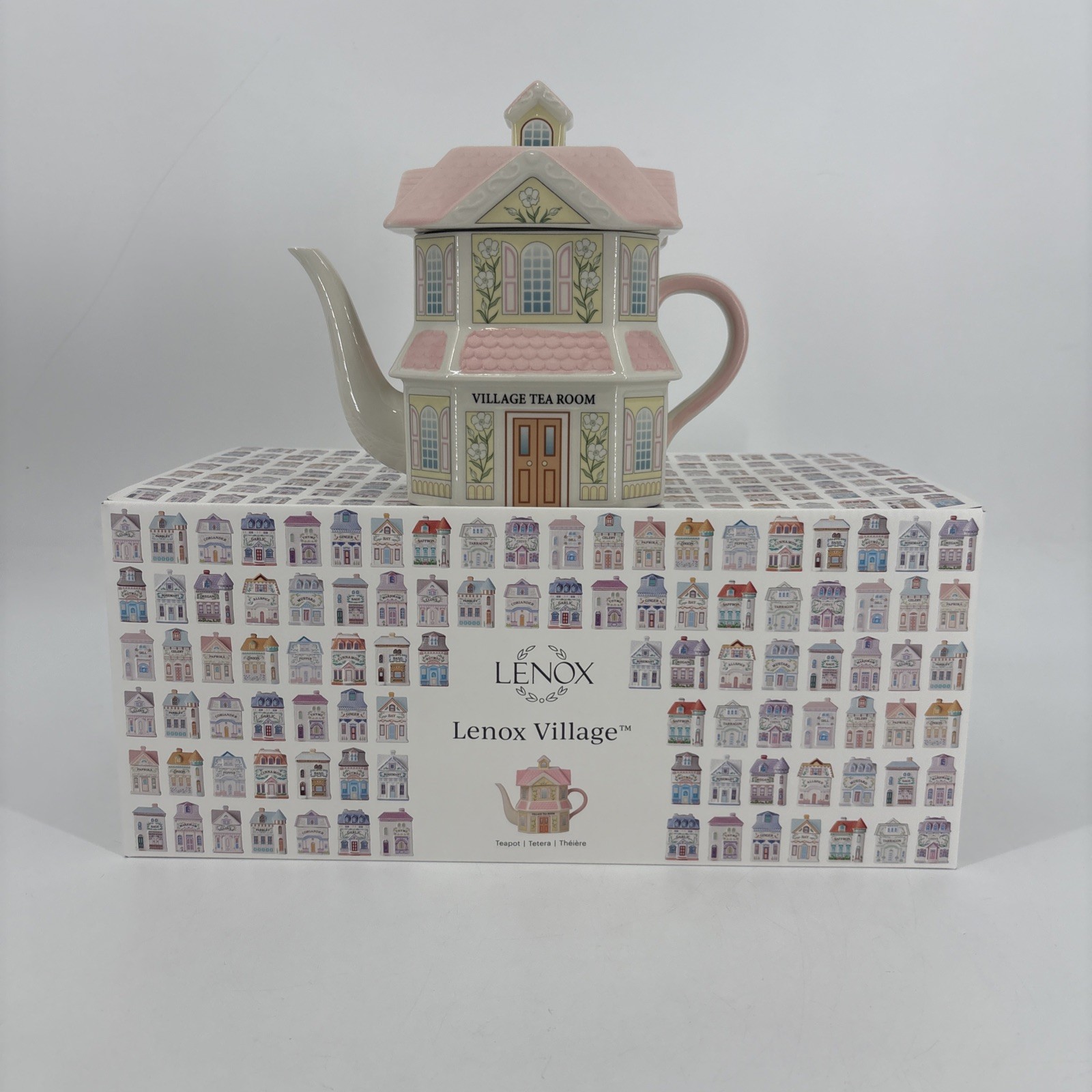 2026 Lenox Spice Village Tea Room Teapot 2nd Edition NIB *SOLD OUT AT LENOX* 2026 Lenox Spice Village Tea Room Teapot 2nd Edition NIB *SOLD OUT AT LENOX*