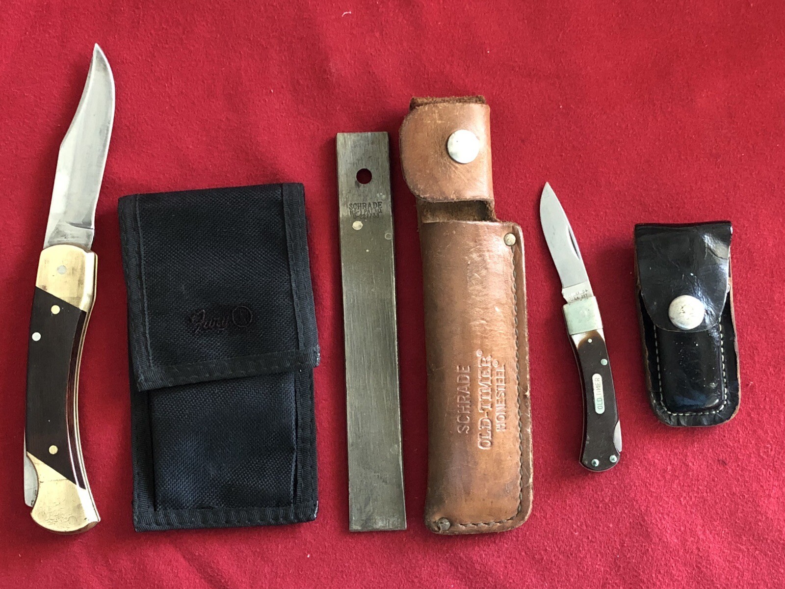 SCHRADE - HONESTEEL HS-7 - LB7 - & 30T (3 VINTAGE U.S.A.) AMERICAN CLASSICS ๐บ๐ธ SCHRADE - HONESTEEL HS-7 - LB7 - & 30T (3 VINTAGE U.S.A.) AMERICAN CLASSICS ๐บ๐ธ