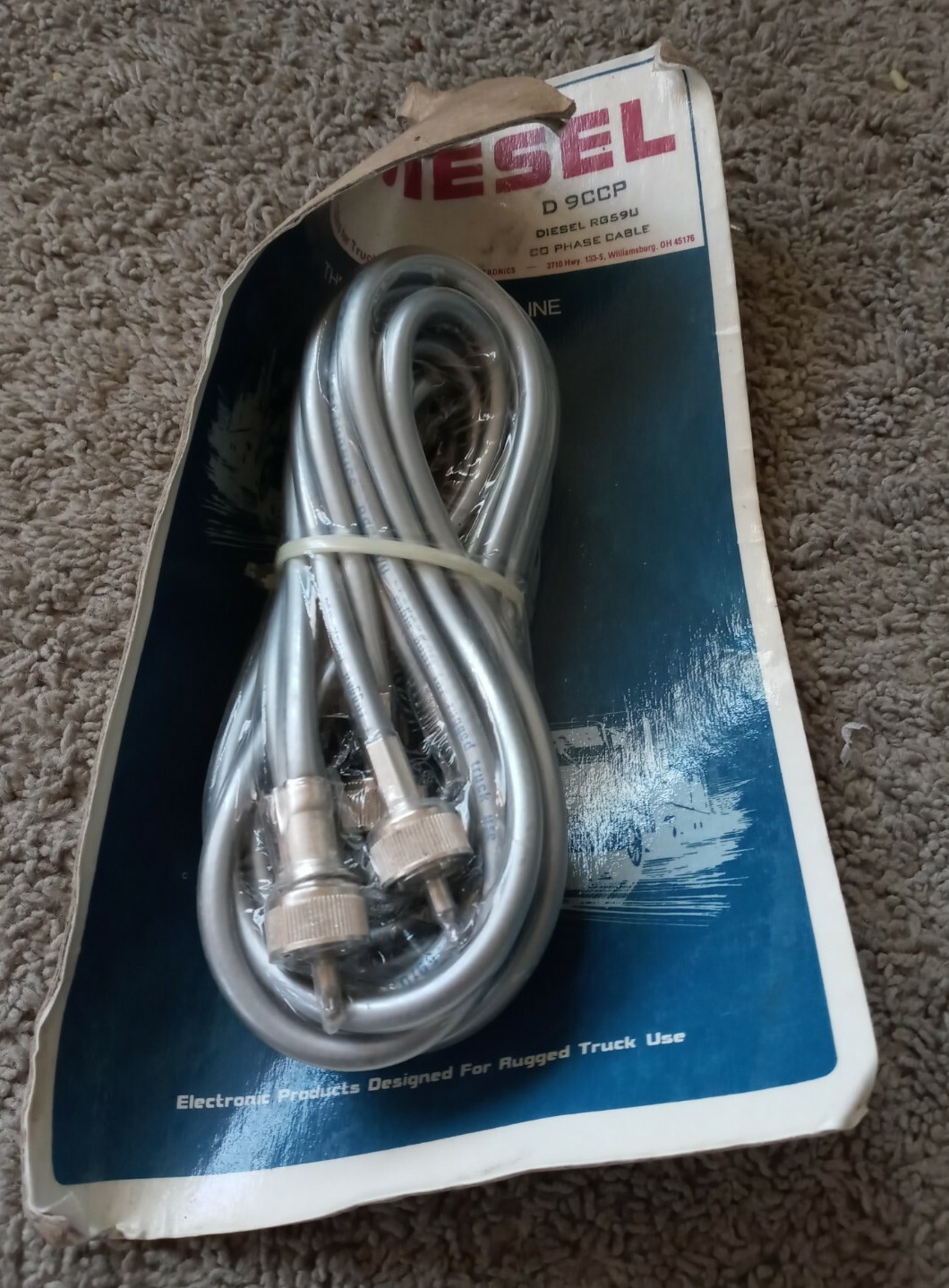 Vintage Diesel D 9CCP CO Phase Cable The Professional Line New Trucking Part Vintage Diesel D 9CCP CO Phase Cable The Professional Line New Trucking Part