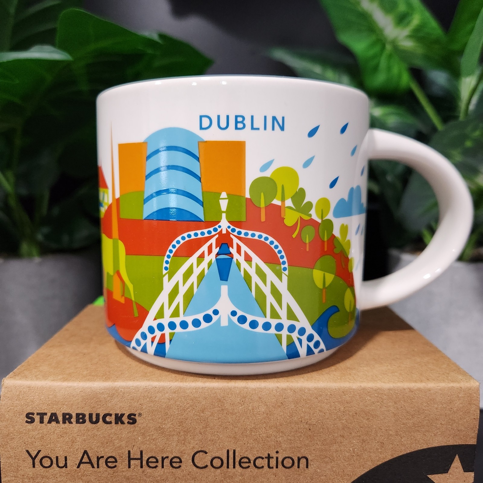 Starbucks 14oz Mug Dublin Ireland New W/Box USA Seller Starbucks 14oz Mug Dublin Ireland New W/Box USA Seller