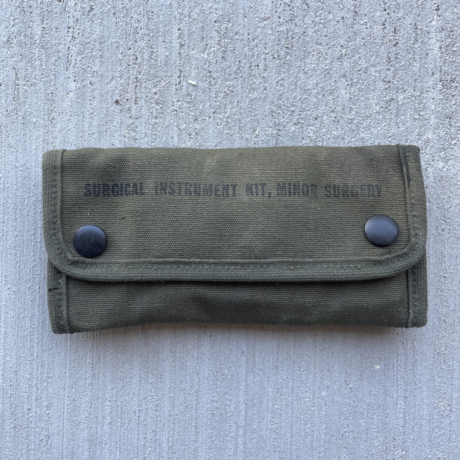 Vintage US Military Surgical Instrument Kit Minor Field Surgery Vintage US Military Surgical Instrument Kit Minor Field Surgery