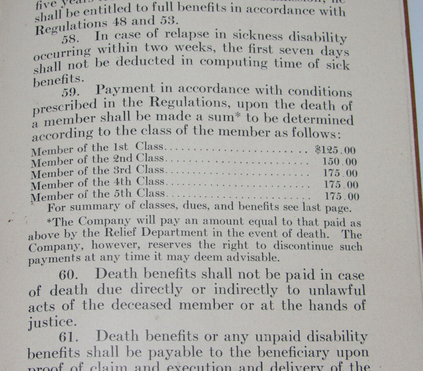 VTG 1936 BOOKLET WESTINGHOUSE ELECTRIC RELIEF DEPARTMENT REGULATIONS DEATH $175 VTG 1936 BOOKLET WESTINGHOUSE ELECTRIC RELIEF DEPARTMENT REGULATIONS DEATH $175