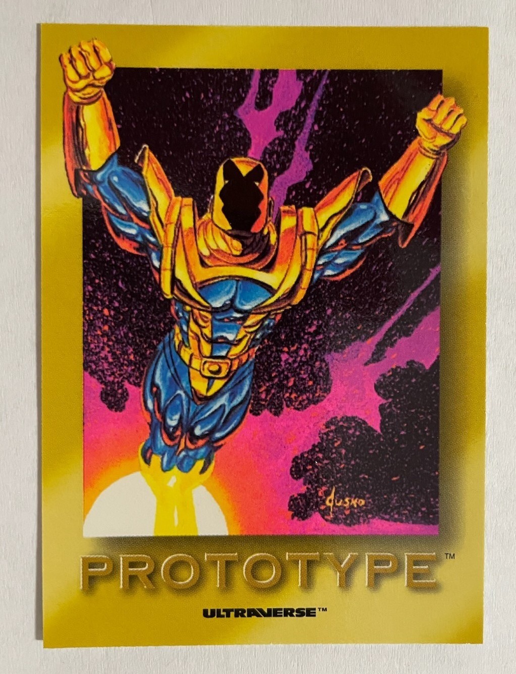 1993 SkyBox Ultraverse Rookies # R7 Prototype 1993 SkyBox Ultraverse Rookies # R7 Prototype