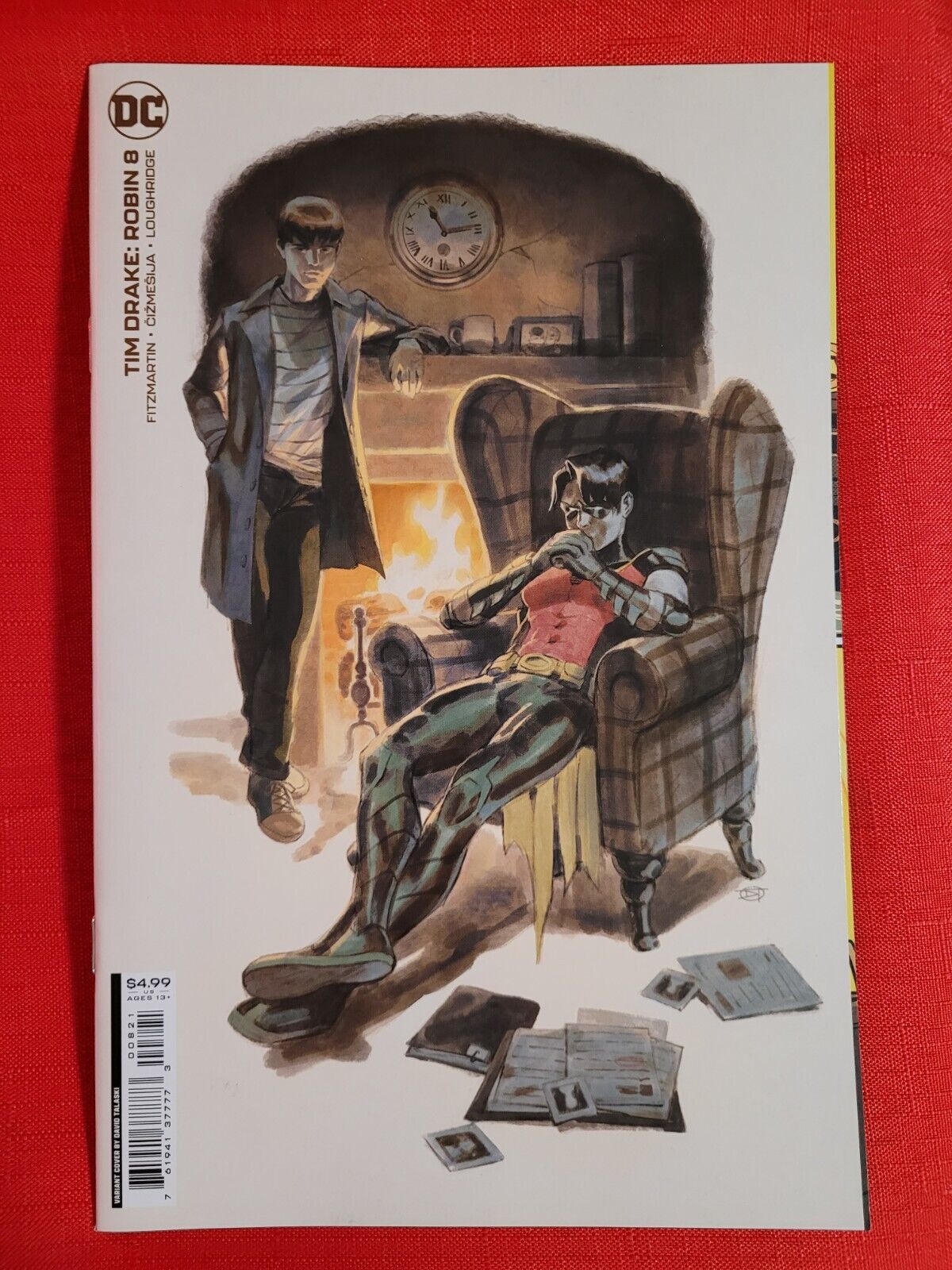 Tim Drake Robin #8- CVR B David Talaski Variant, DC Comics, 2023, VF/NM
