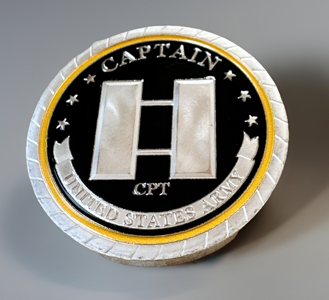 US ARMY CAPTAIN RANK CHALLENGE COIN MILITARY. Perfect Gift ·NEW· ·PERFECT GIFT·