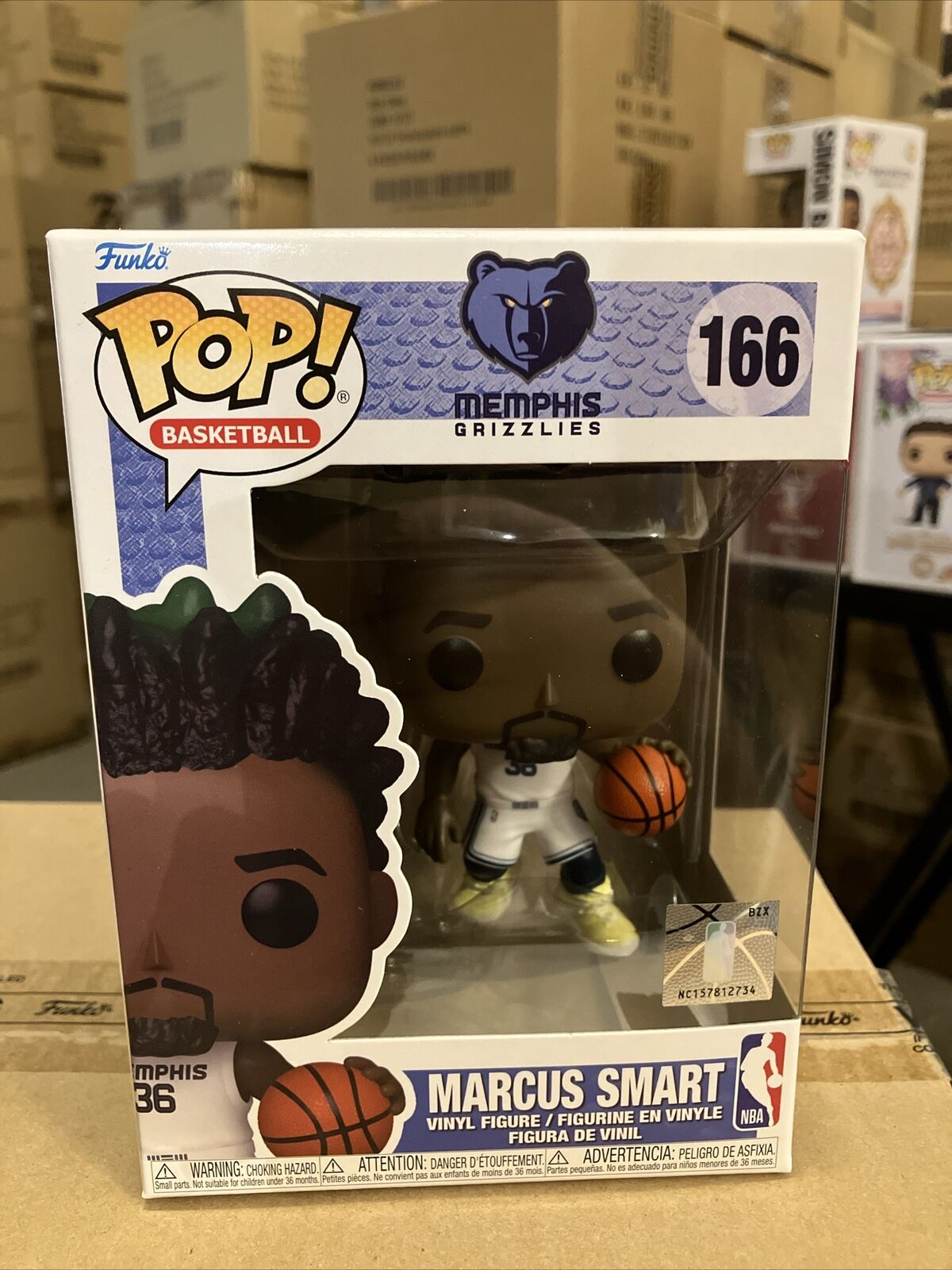 Marcus Smart (Memphis Grizzlies) NBA Funko Pop Series 10 Basketball Mint