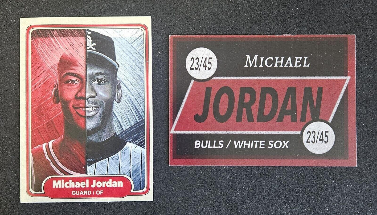 Michael Jordan Customized Art Card Baseball Basketball