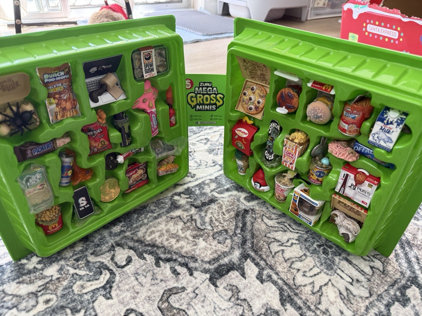 Zuru Mega Gross Series 1 Complete Set With All Rare Minis Zuru Mega Gross Series 1 Complete Set With All Rare Minis