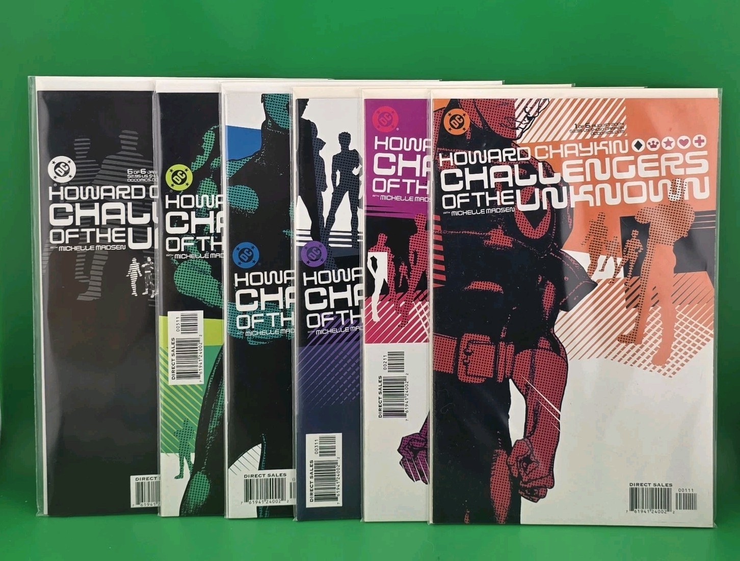Challengers of the Unknown #1 - 6 Complete Full Run Howard Chaykin DC 2006 Challengers of the Unknown #1 - 6 Complete Full Run Howard Chaykin DC 2006