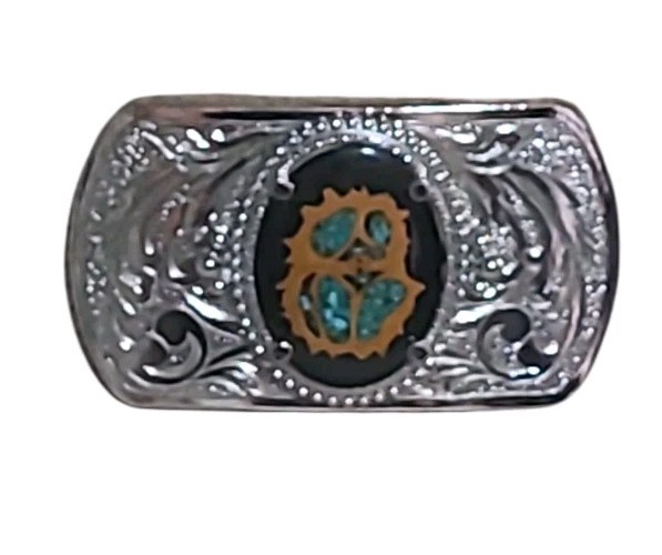 Belt Buckle with Removable Stone Inlay Southwest Western Cowboy Belt Buckle Belt Buckle with Removable Stone Inlay Southwest Western Cowboy Belt Buckle