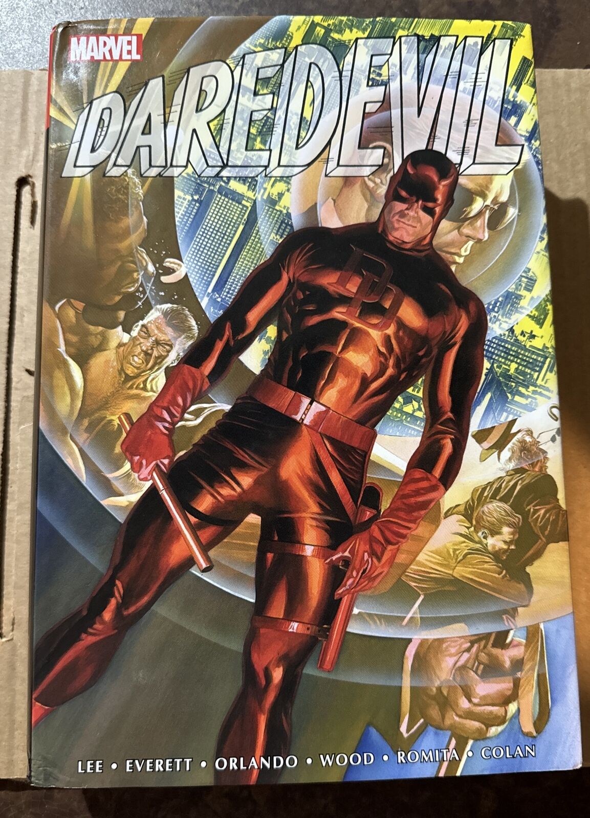 MARVEL Omnibus Daredevil Vol 1 Alex Ross Cover  RARE OOP 1964 Stan Lee