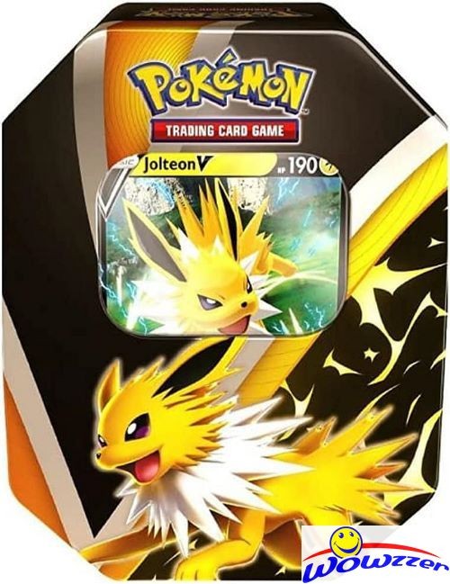 POKEMON TCG 2021 Fall EEVEE Evolutions JOLTEON V Factory Sealed Collectors TIN POKEMON TCG 2021 Fall EEVEE Evolutions JOLTEON V Factory Sealed Collectors TIN