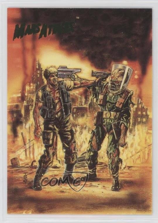 1994 Mars Attacks Archives The Comics Ted Boonthankit 's Cover Issue #5 19zq 1994 Mars Attacks Archives The Comics Ted Boonthankit 's Cover Issue #5 19zq