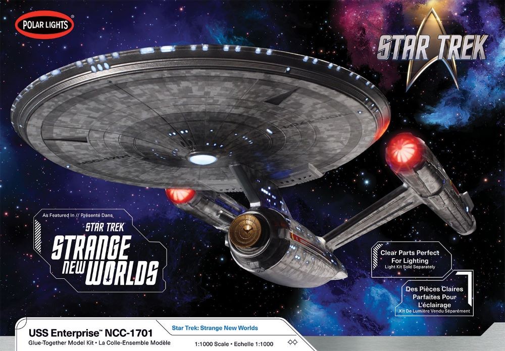 1/1000 Star Trek Strange New Worlds USS Enterprise NCC1701 1/1000 Star Trek Strange New Worlds USS Enterprise NCC1701