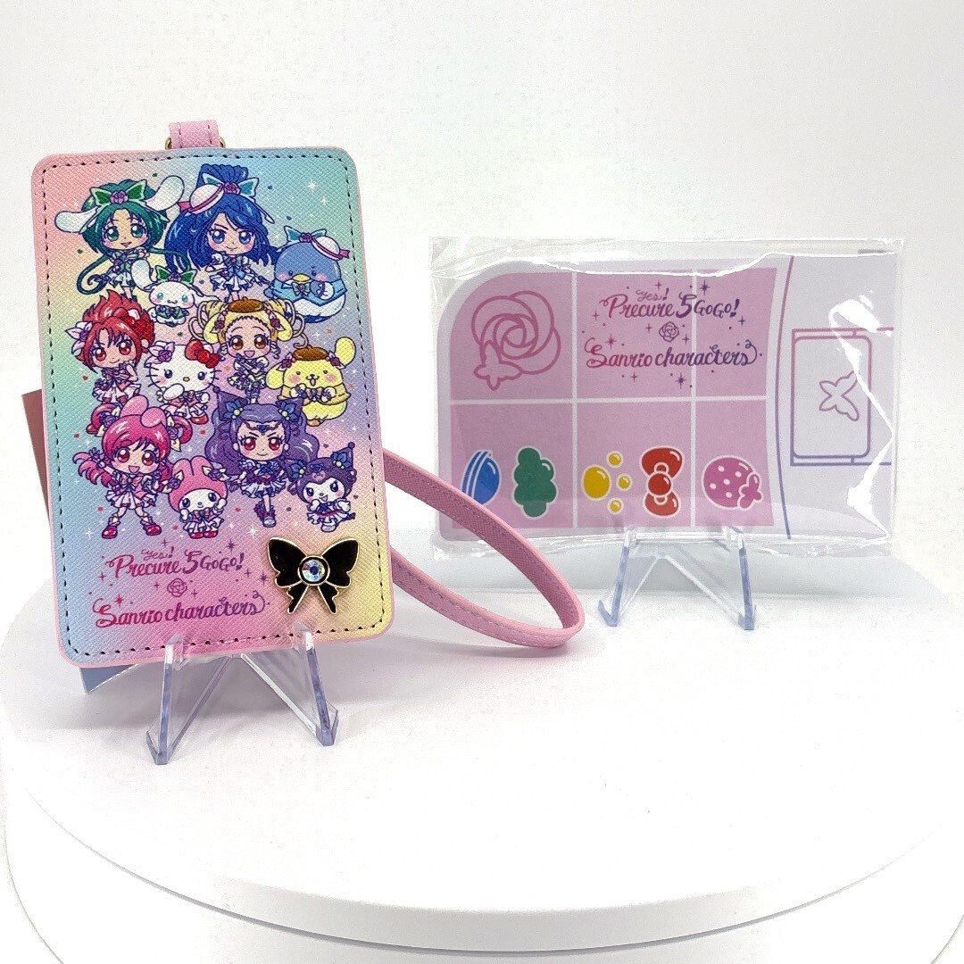 New Pretty Cure & Sanrio Collab Pass Case & Notepad New Pretty Cure & Sanrio Collab Pass Case & Notepad