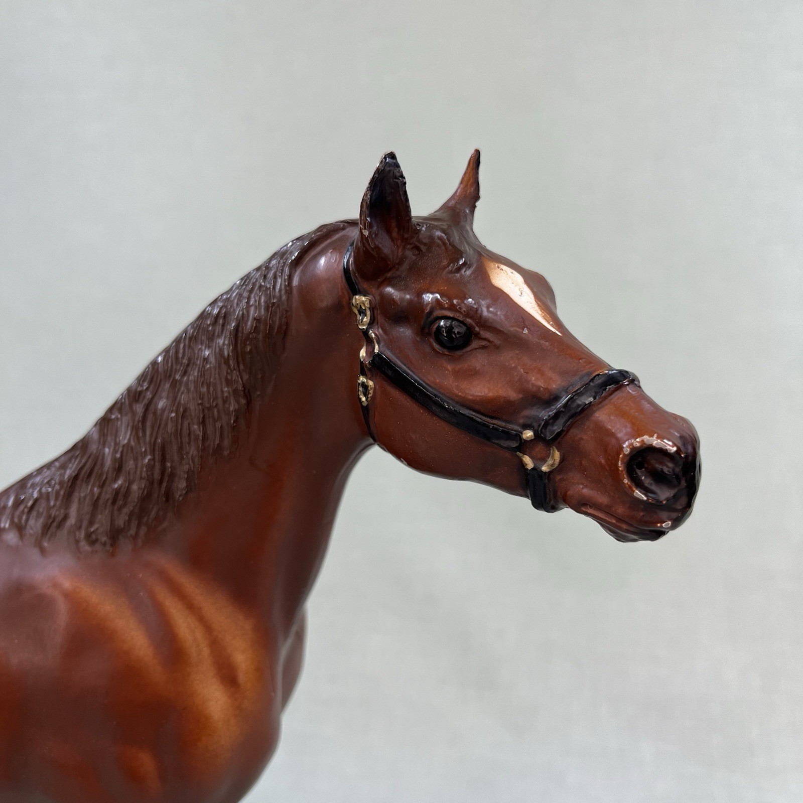 Vintage Breyer Horse Rare Chalky Man O War Chestnut Thoroughbred Stallion Vintage Breyer Horse Rare Chalky Man O War Chestnut Thoroughbred Stallion