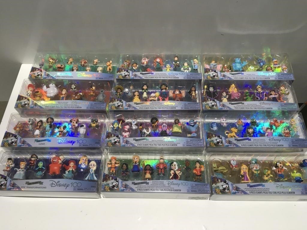 Disney 100 Years Of Celebration - Figure Packs Complete NIB *ALL 100 Figures* Disney 100 Years Of Celebration - Figure Packs Complete NIB *ALL 100 Figures*