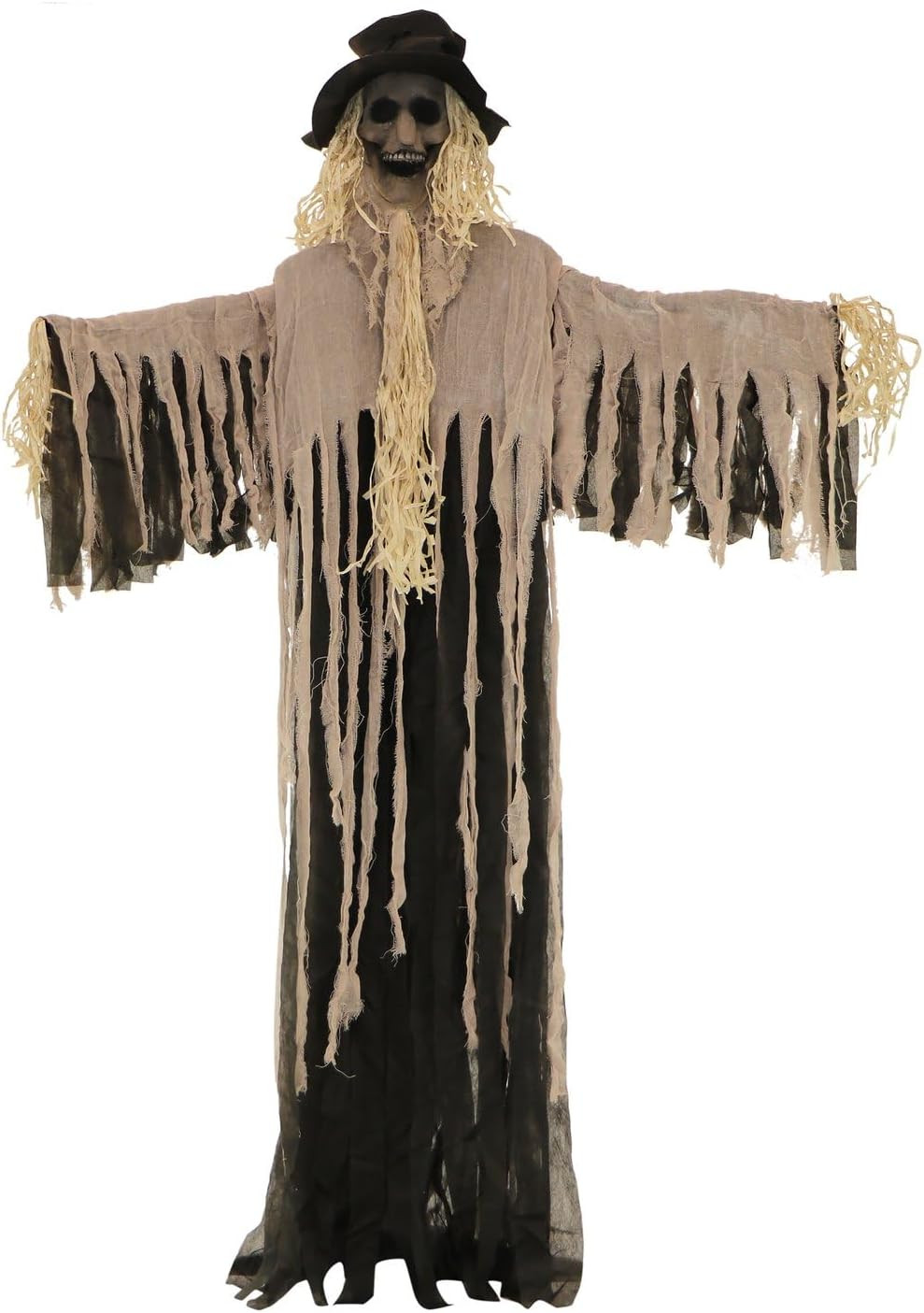6.0-Ft. Standing Haunted Scarecrow Prop, Decorations 6.0-Ft. Standing Haunted Scarecrow Prop, Decorations