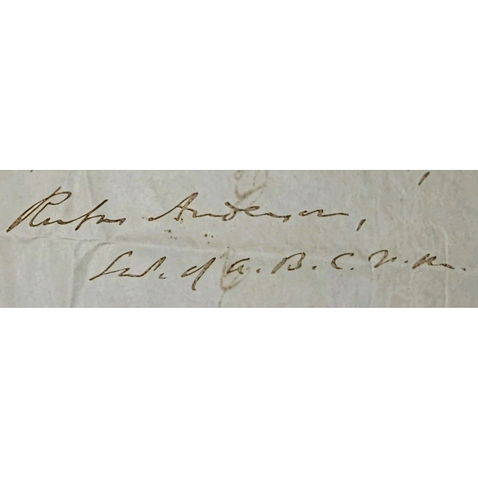 1844 Rufus Anderson (8 Page ALS) Describing Early Bangkok, Siam Missionary Work