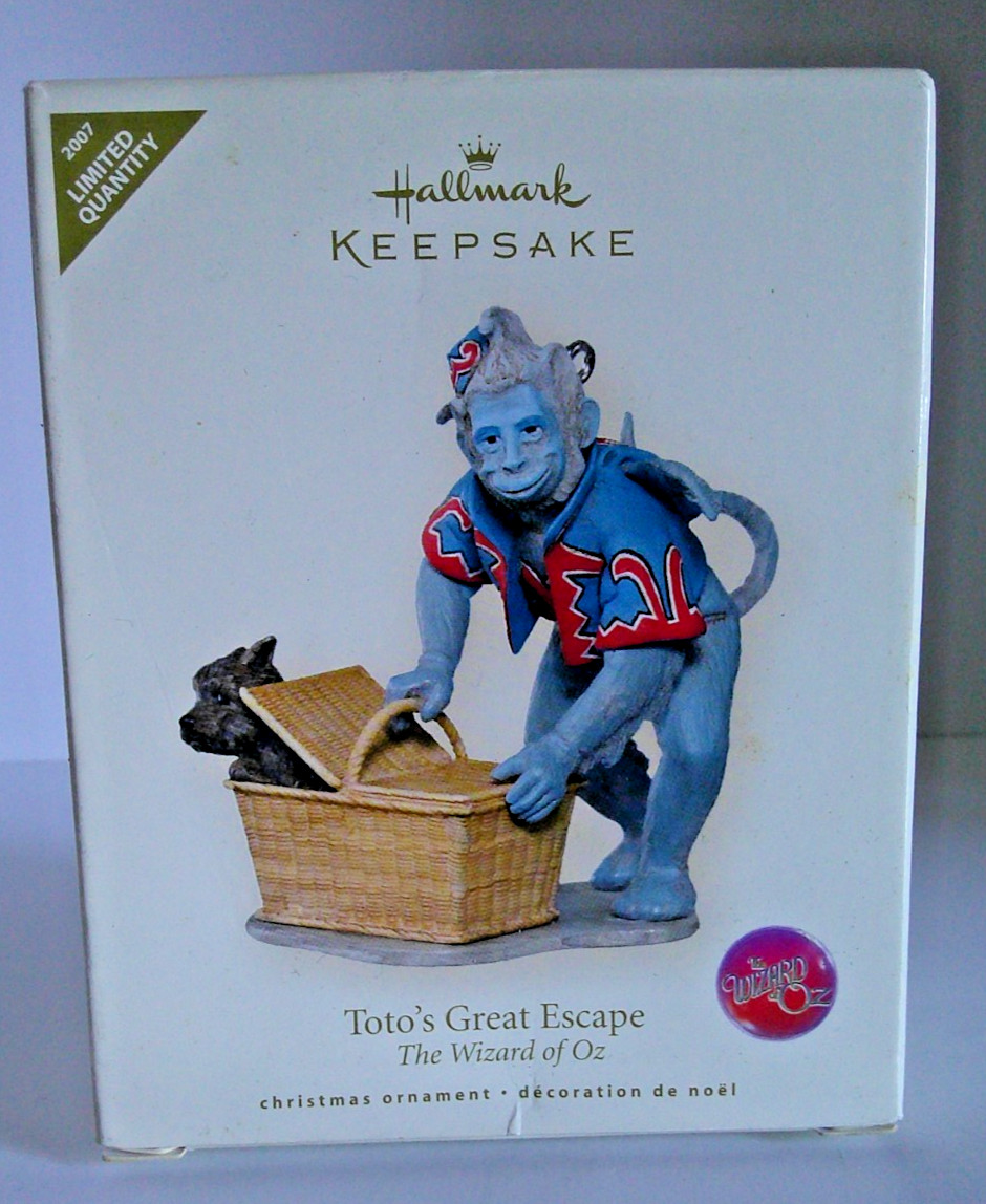 HALLMARK Keepsake - THE WIZARD OF OZ - "Toto's Great Escape" - 2007 - BRAND NEW HALLMARK Keepsake - THE WIZARD OF OZ - "Toto's Great Escape" - 2007 - BRAND NEW