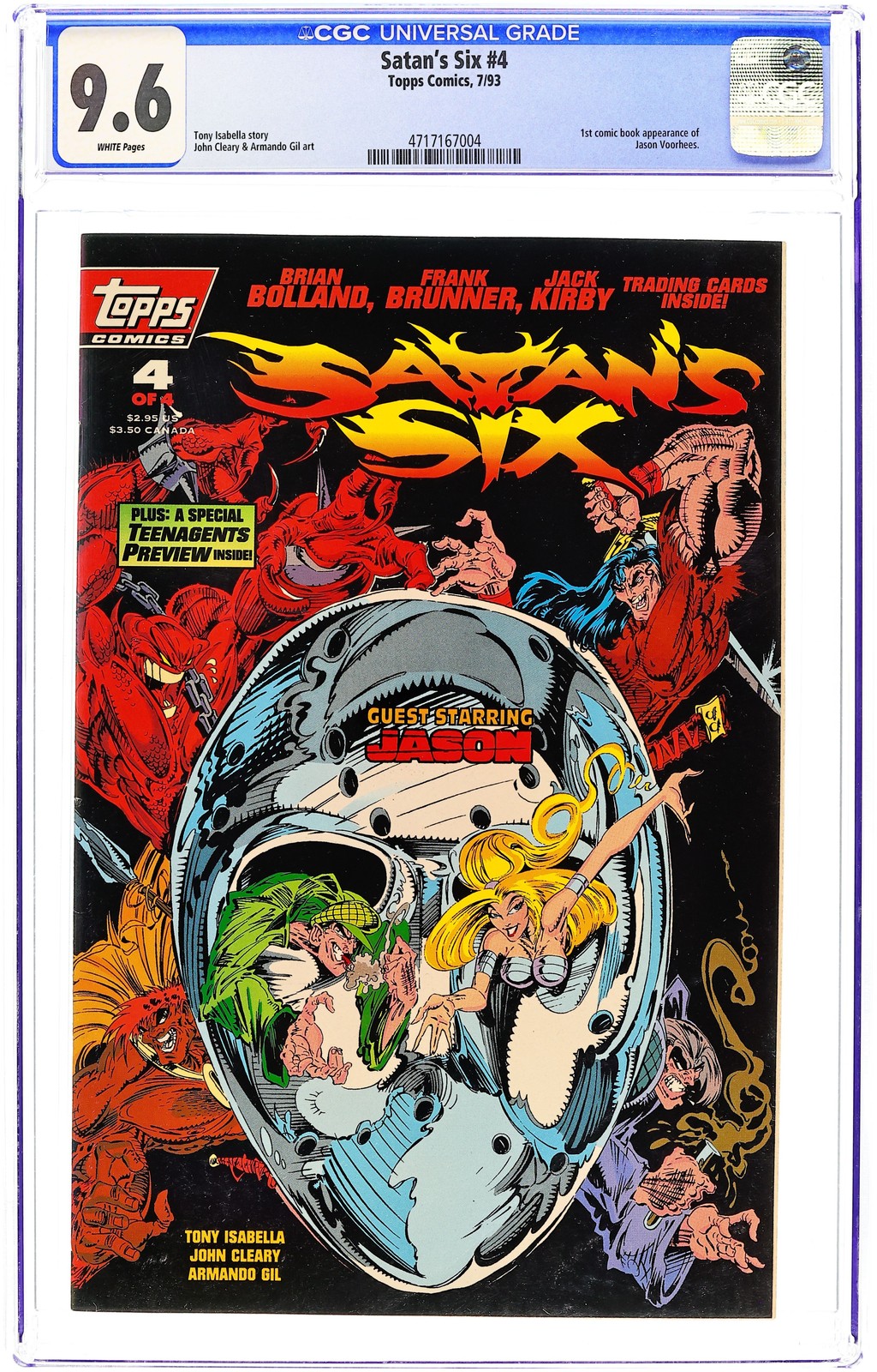 Satan's Six #4 CGC 9.6 1993 4717167004 Satan's Six #4 CGC 9.6 1993 4717167004
