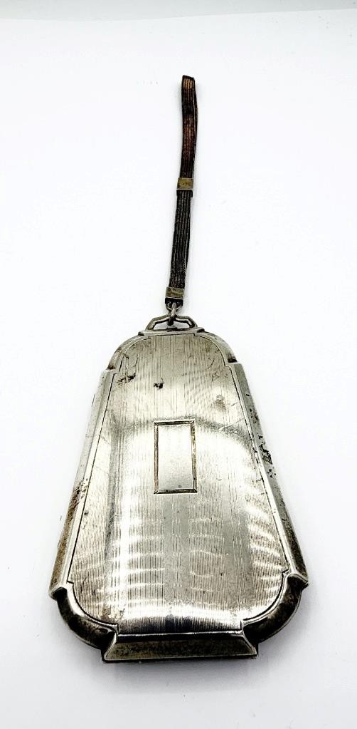 Antique Webster Sterling Silver Dance Purse Compact Wristlet Antique Webster Sterling Silver Dance Purse Compact Wristlet