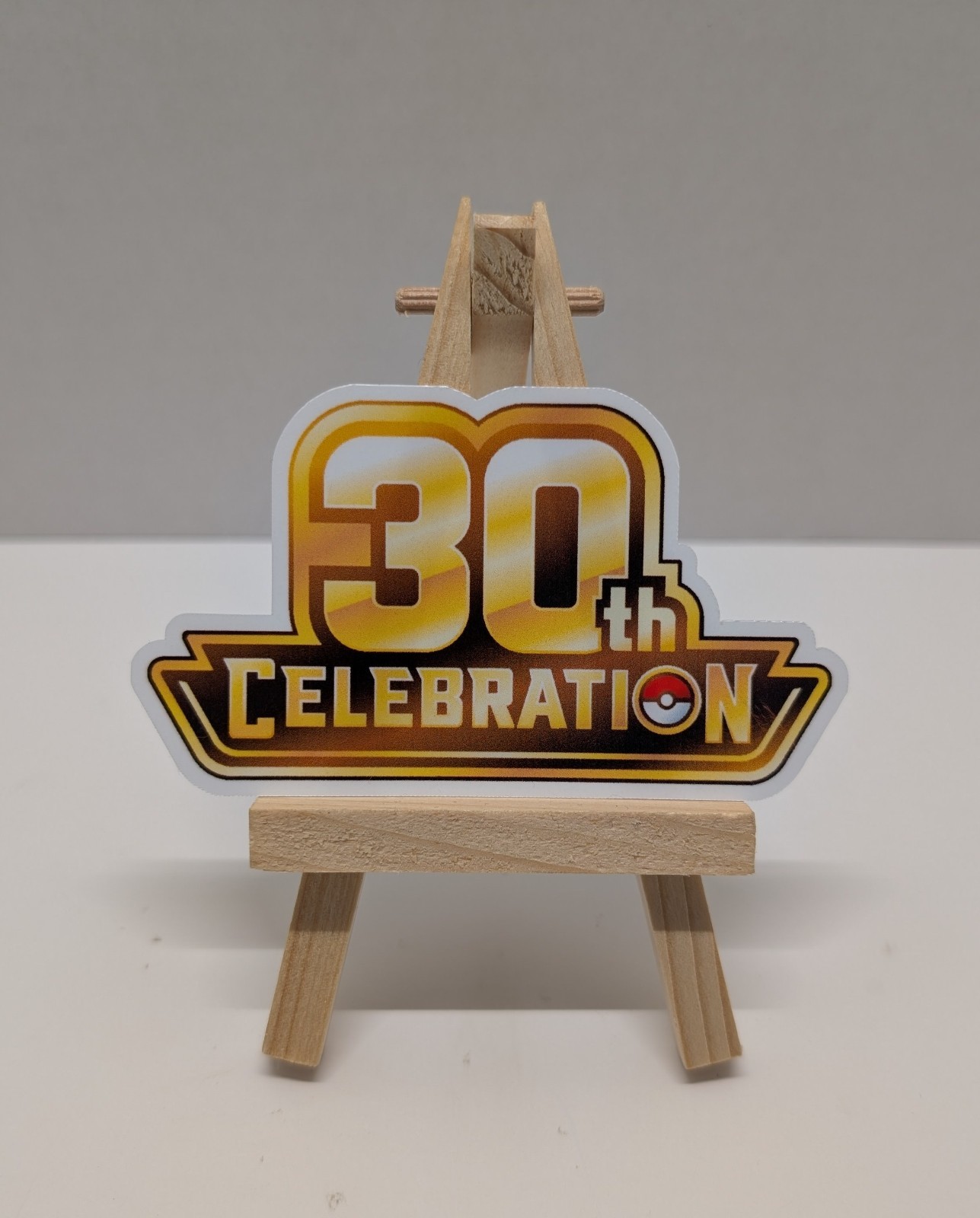 Pokémon TCG, 30th Celebration - Pokemon Binder Sticker - 4' X 2.25'' Pokémon TCG, 30th Celebration - Pokemon Binder Sticker - 4' X 2.25''