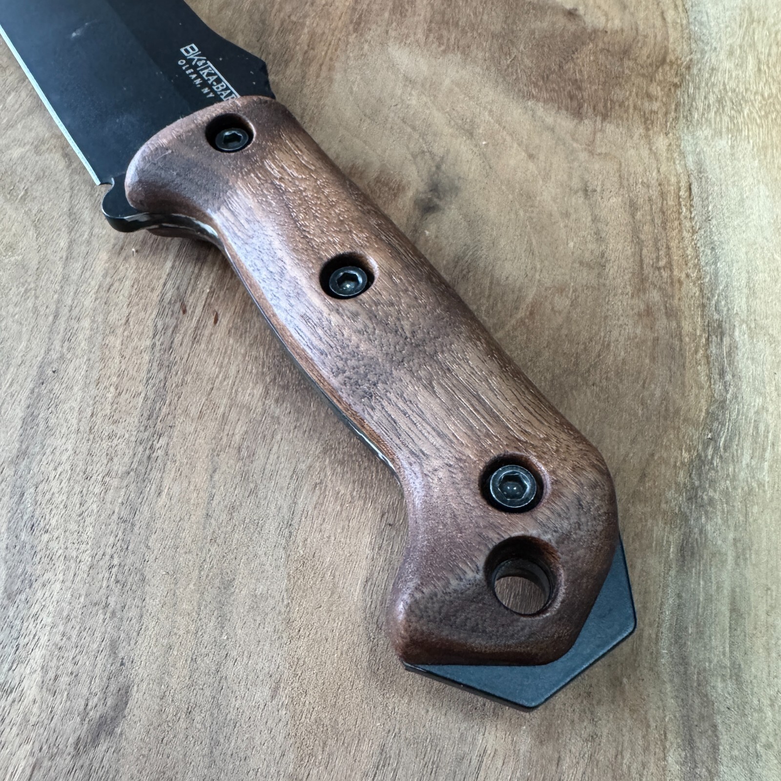 Walnut Scales for Ka-Bar Becker bk-2 bk-7 bk-9 etc / custom scales / made in USA Walnut Scales for Ka-Bar Becker bk-2 bk-7 bk-9 etc / custom scales / made in USA