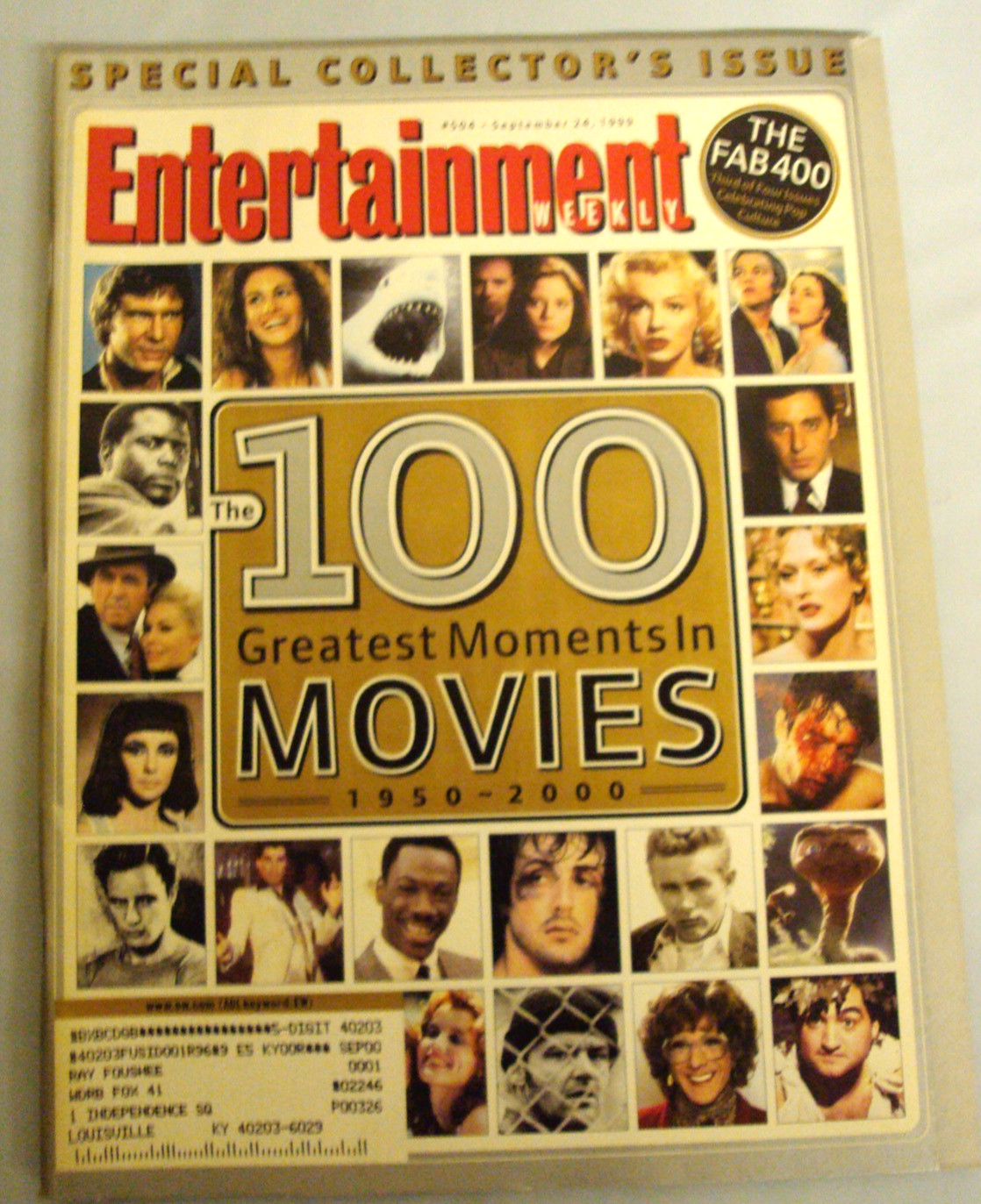 Entertainment Weekly Magazine #504 - September 24, 1999 Entertainment Weekly Magazine #504 - September 24, 1999