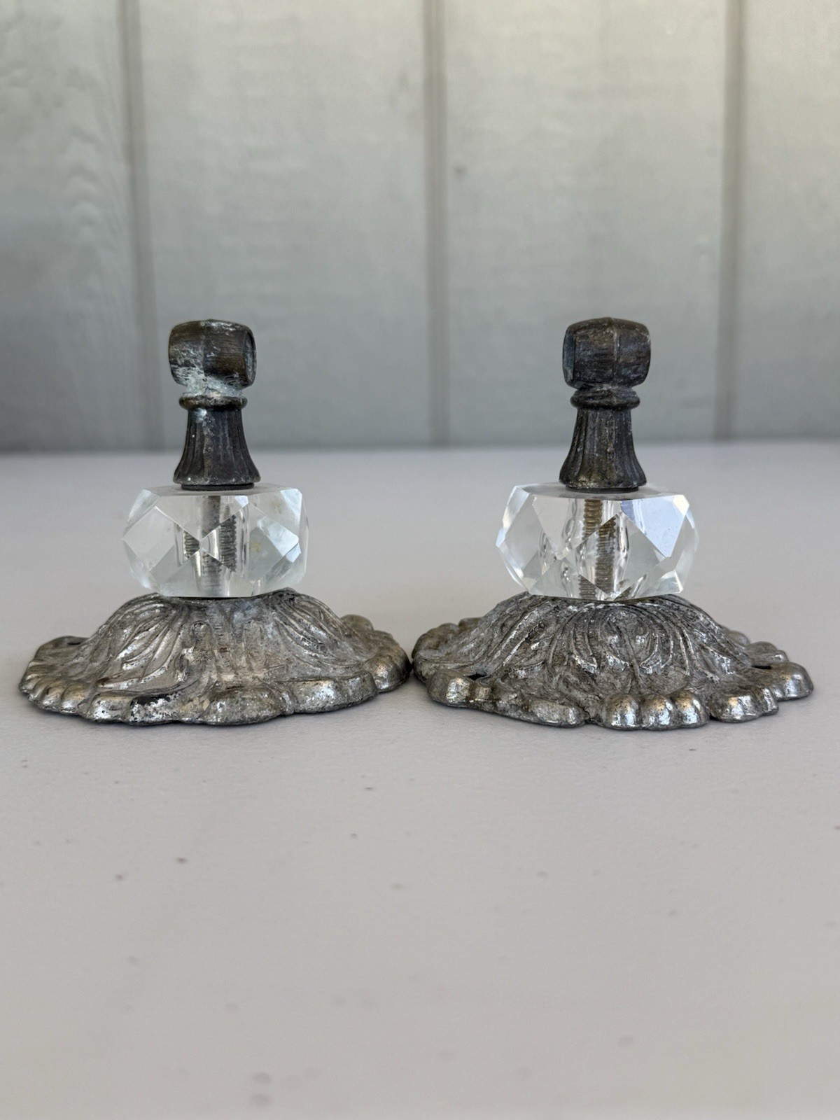 Vintage Ornate Pieces, Set Of 2 Vintage Ornate Pieces, Set Of 2