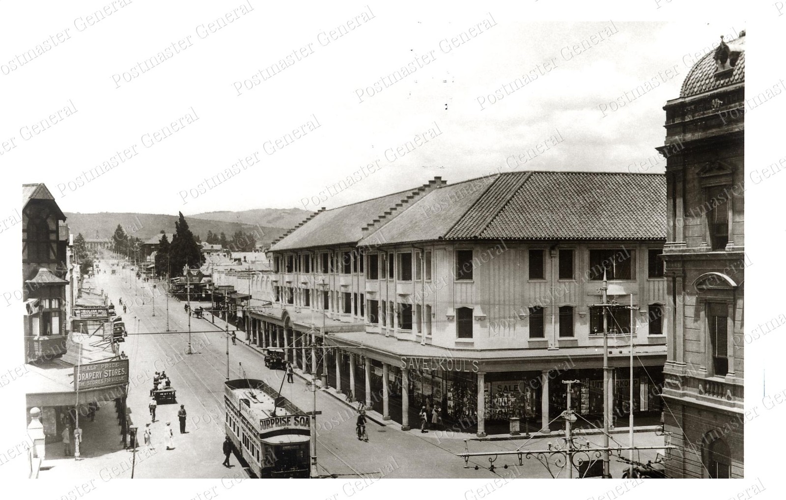 Pretoria Paul Kruger Street Standard Postcard COPY RPPC Pretoria Paul Kruger Street Standard Postcard COPY RPPC