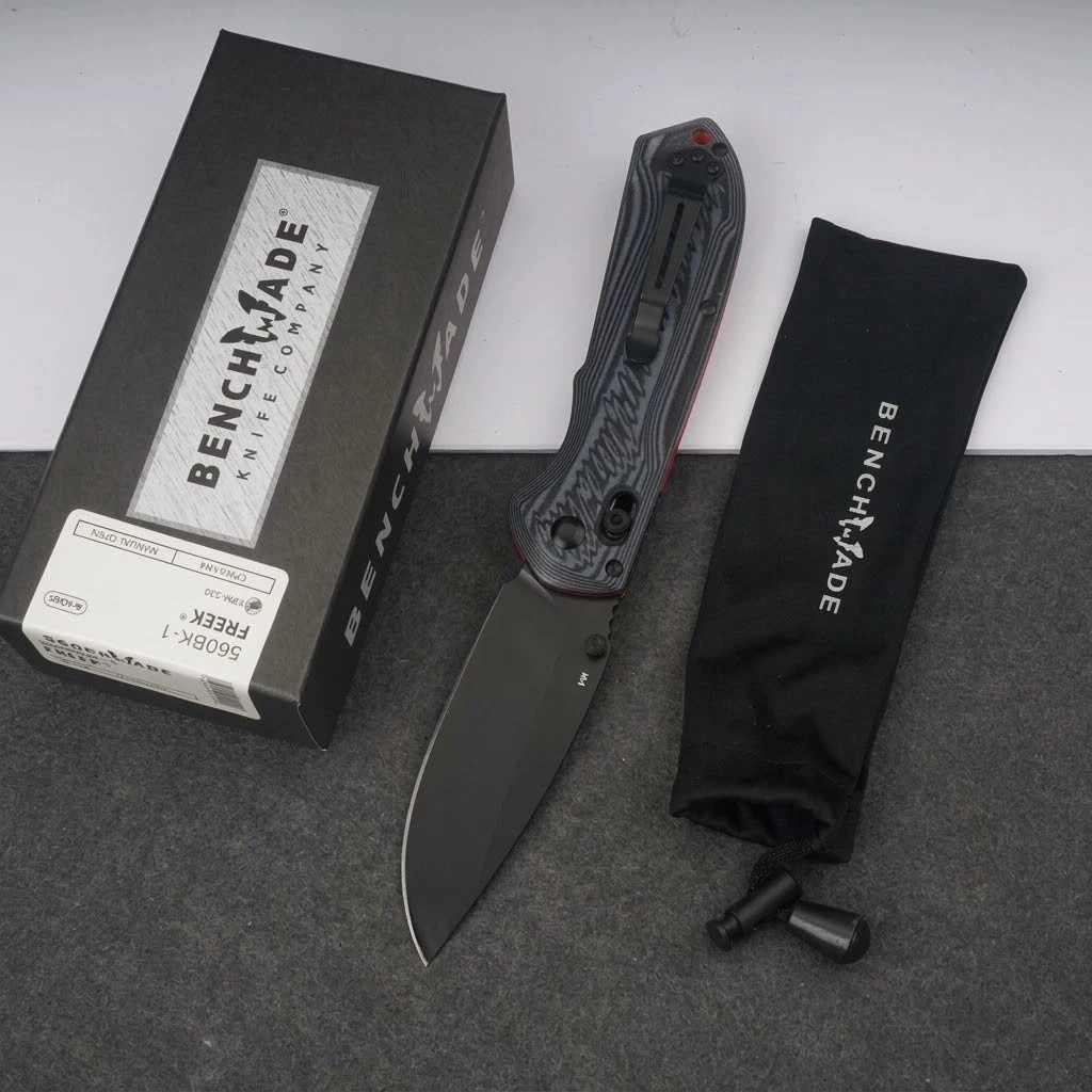 Benchmade Freek 560BK-1 Super Freek G10 Handle Black/Gray AXIS Folding Knife Benchmade Freek 560BK-1 Super Freek G10 Handle Black/Gray AXIS Folding Knife