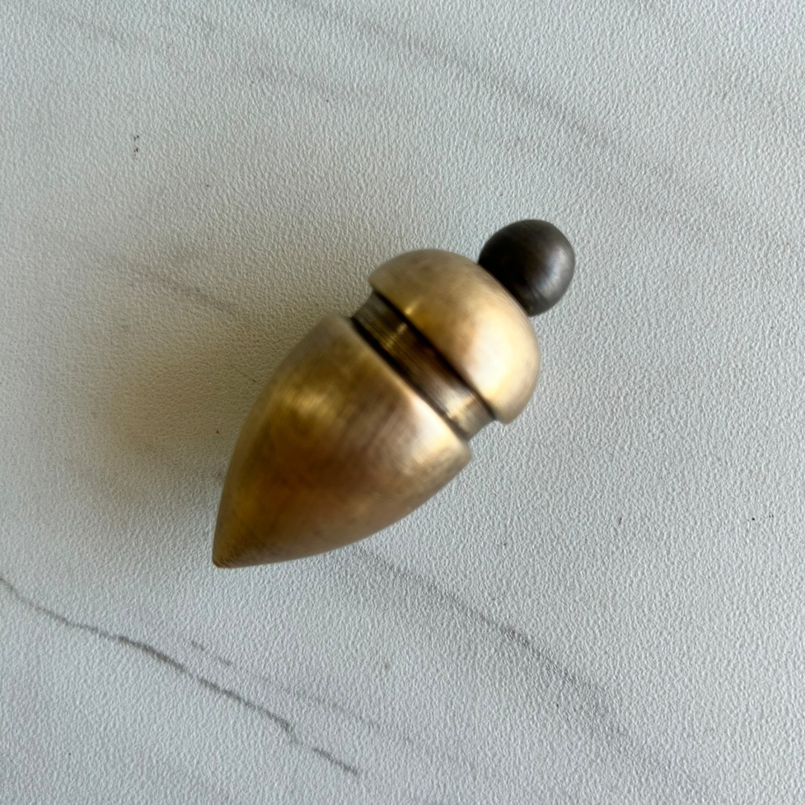 Vintage Rare Acorn Shape Ornate Brass Masonry Carpenter Plumb Bob Level Tool Vintage Rare Acorn Shape Ornate Brass Masonry Carpenter Plumb Bob Level Tool