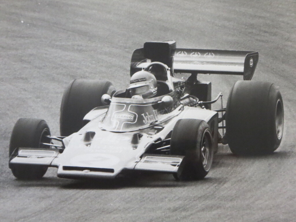 Vintage 1973 Dutch Grand Prix Racing Photograph Photo - Ronnie Peterson Lotus Vintage 1973 Dutch Grand Prix Racing Photograph Photo - Ronnie Peterson Lotus