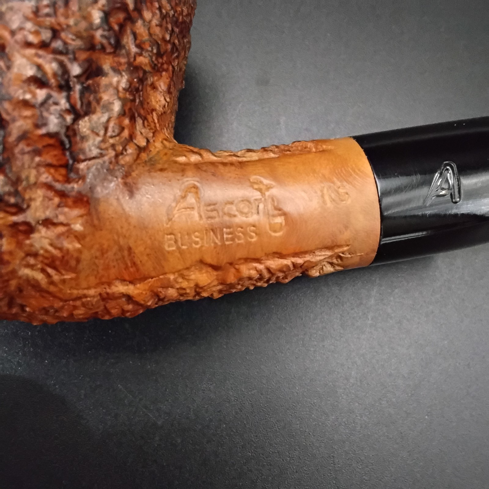 Professionally restored Ascorti Business KS large bent egg tobacco smoking pipe Professionally restored Ascorti Business KS large bent egg tobacco smoking pipe